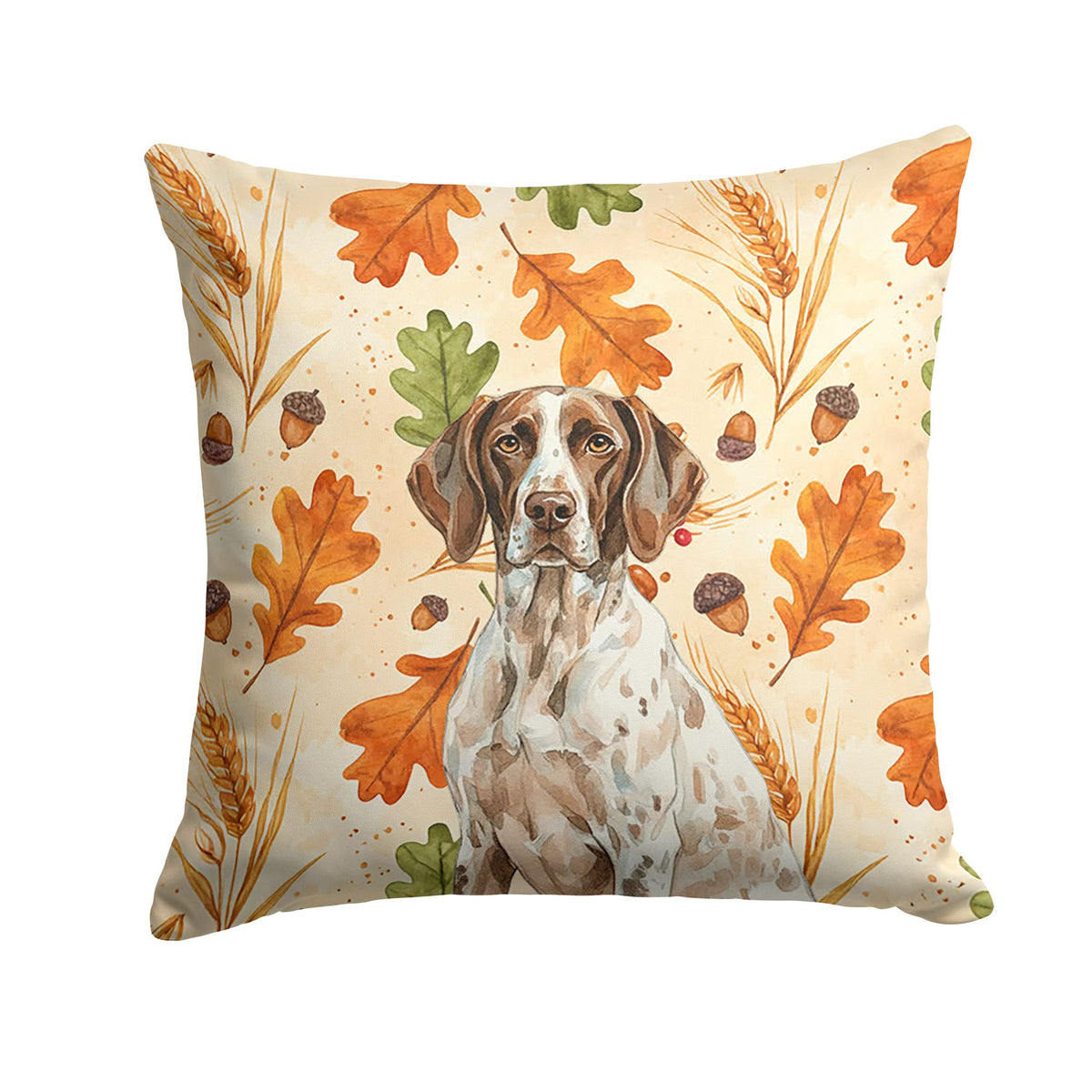 German Shorthaired Pointer Fall Accent Pillow