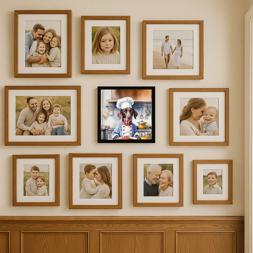 Modern Framed Metal Print Wall Art – Ready to Hang