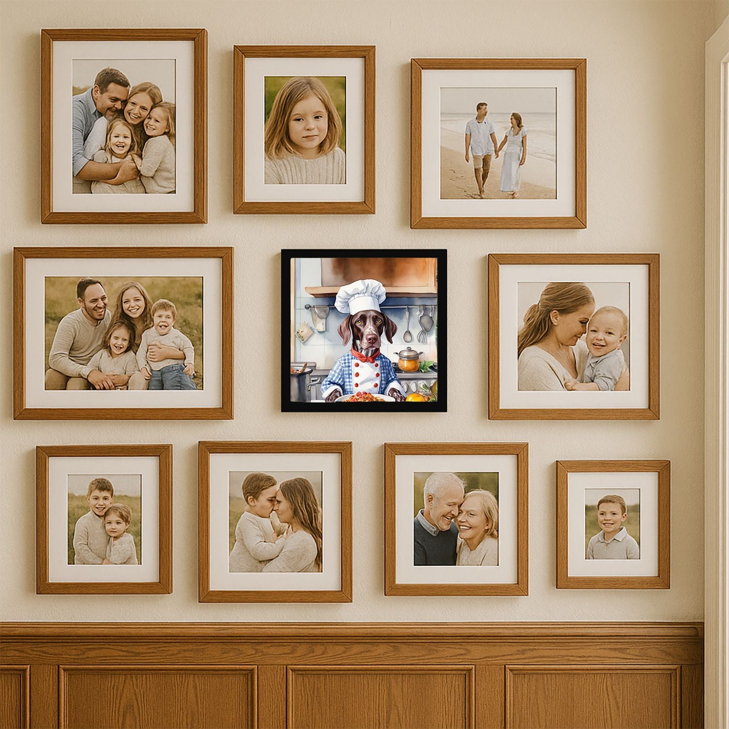 Modern Framed Metal Print Wall Art – Ready to Hang