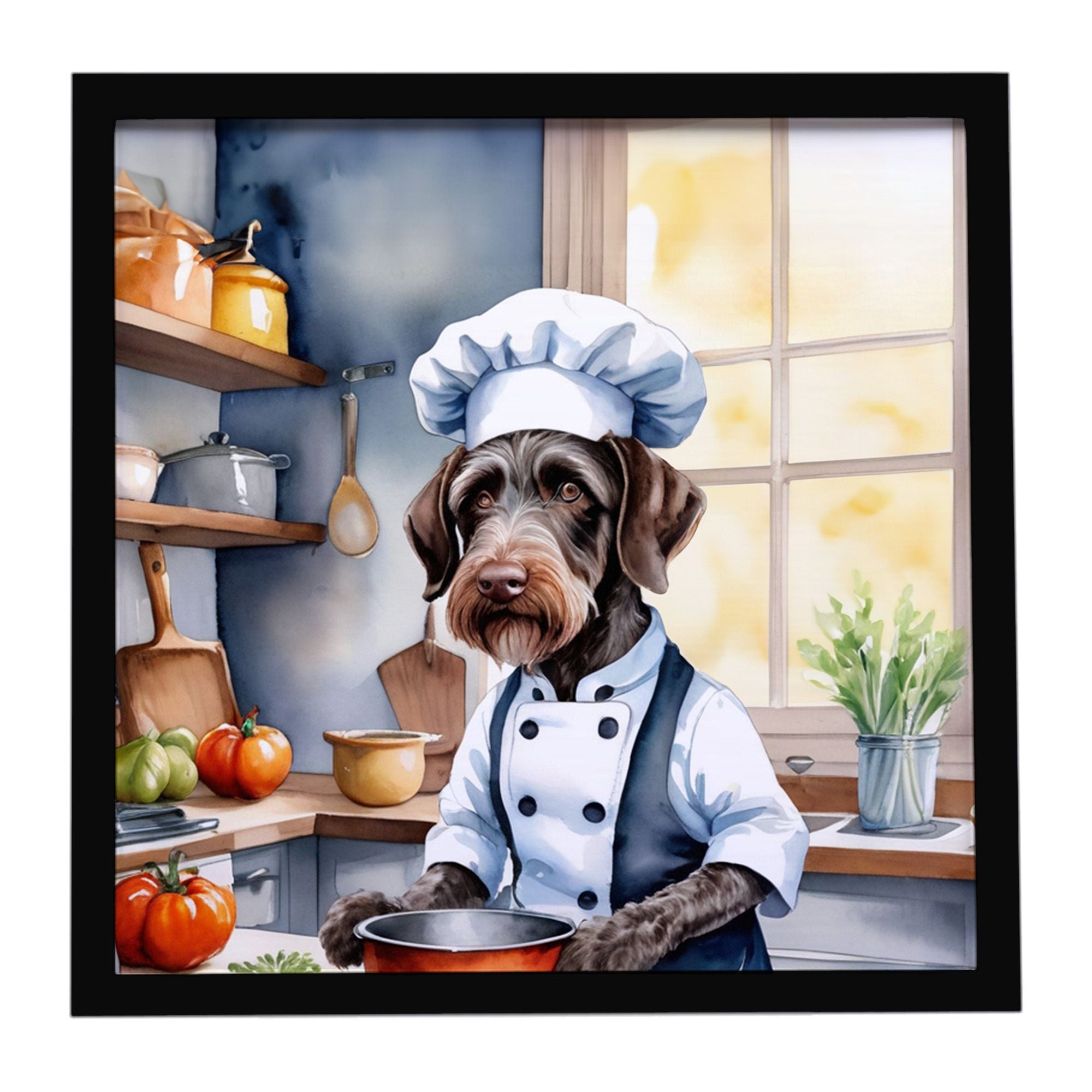 Framed Metal Wall Art – Ready to Hang for Home Decor