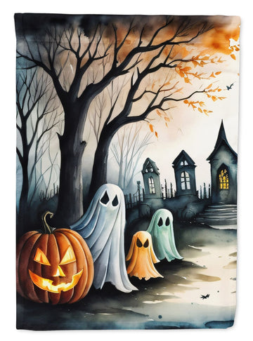 Ghosts Spooky Halloween House Flag – Double-Sided Outdoor Decorative Flag