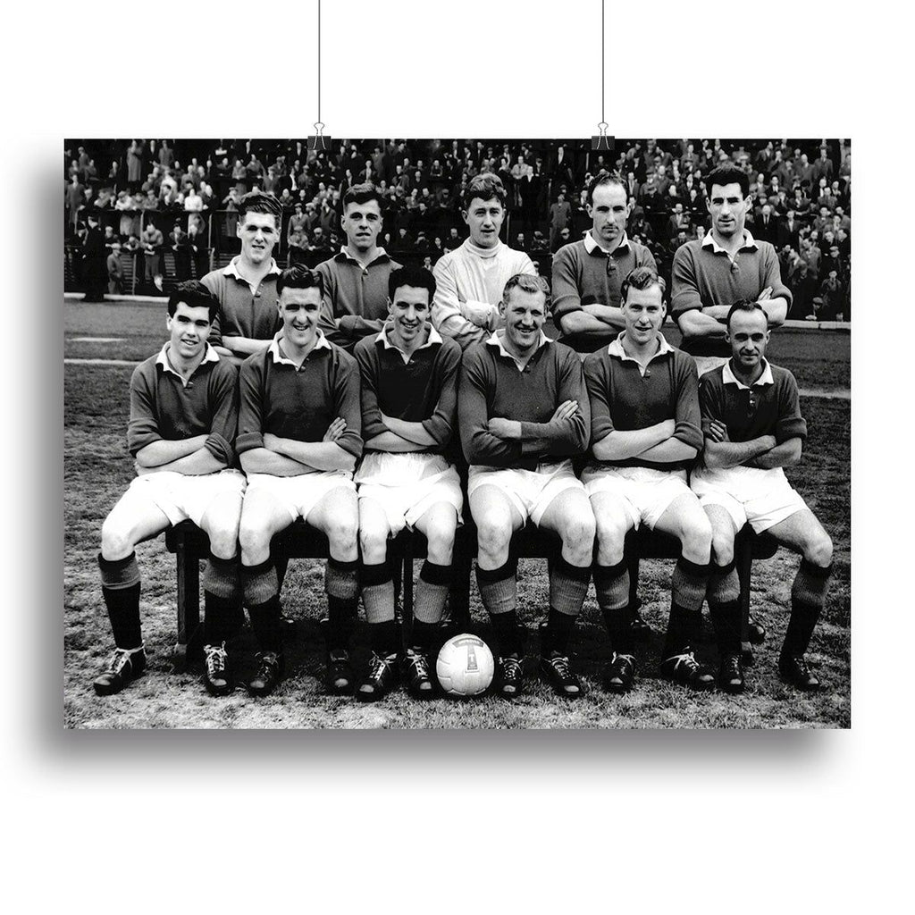 Glasgow Rangers Football Club Team Photo 1957 Canvas Print or Poster