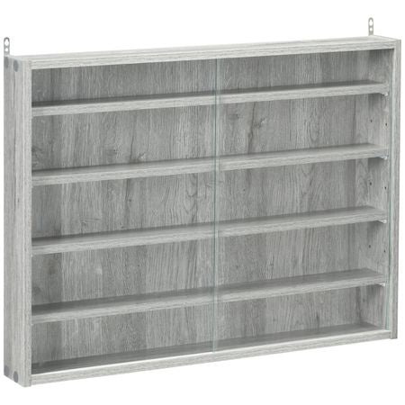 Wall-Mounted Collectibles Display Cabinet