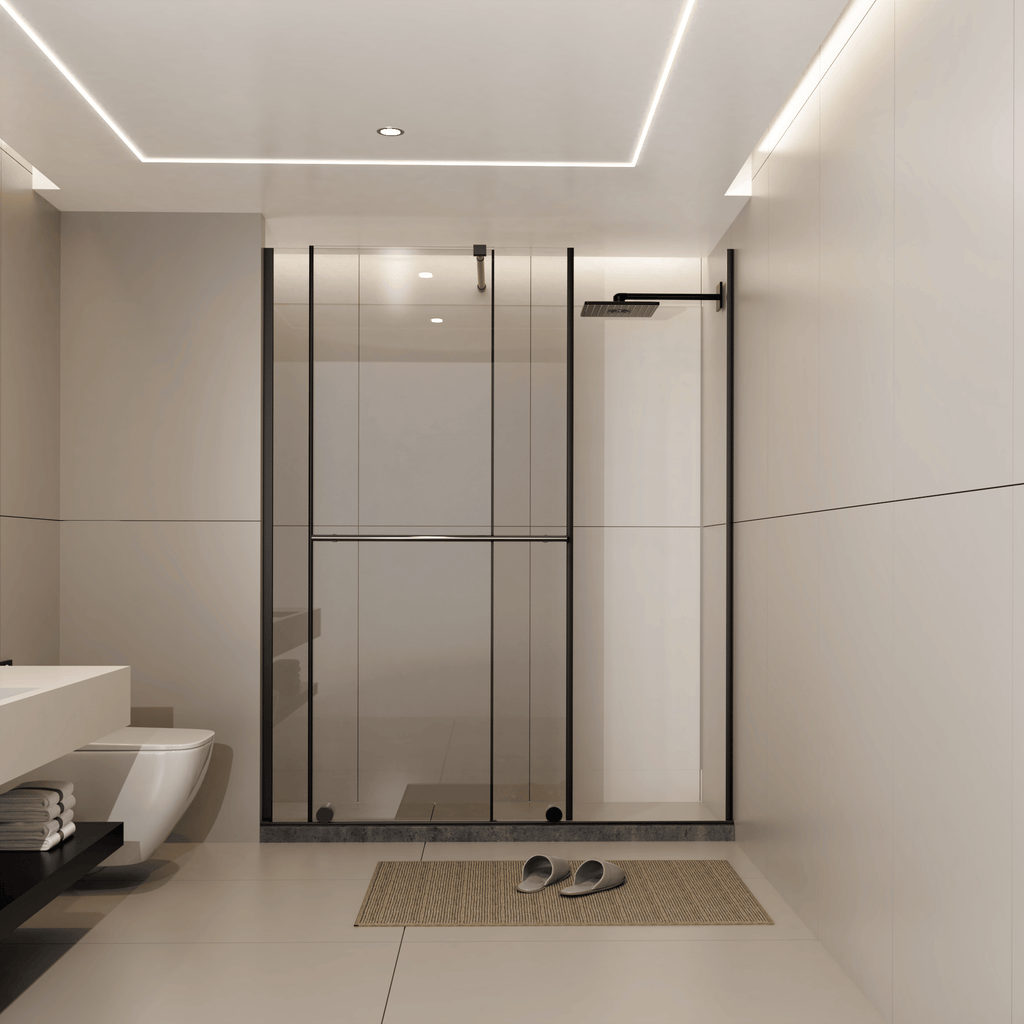 Adjustable Frameless Sliding Shower Door