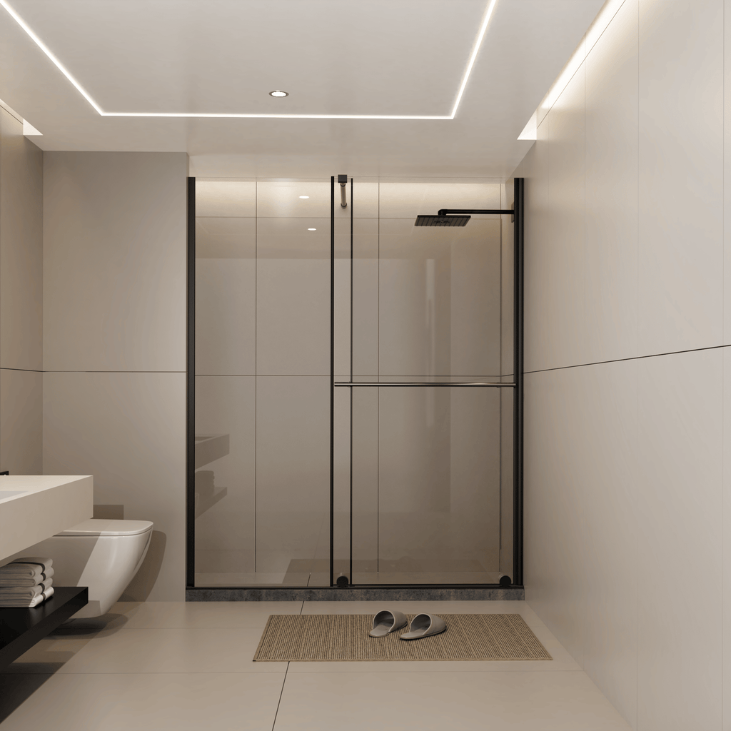 Adjustable Frameless Sliding Shower Door