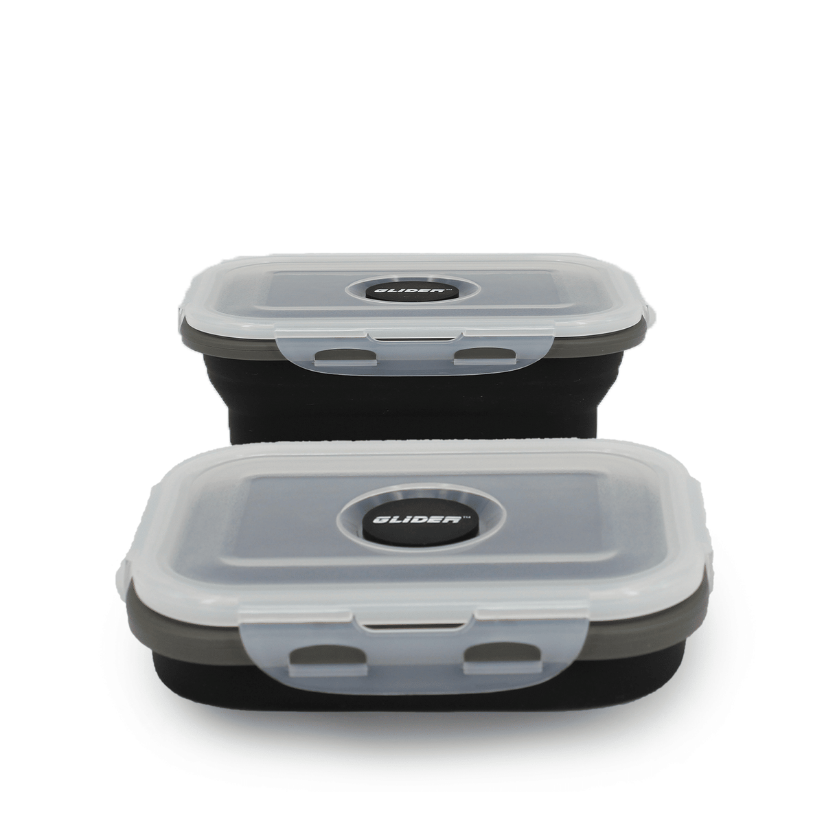 Collapsible Bento Lunch Box Set with Airtight Seal