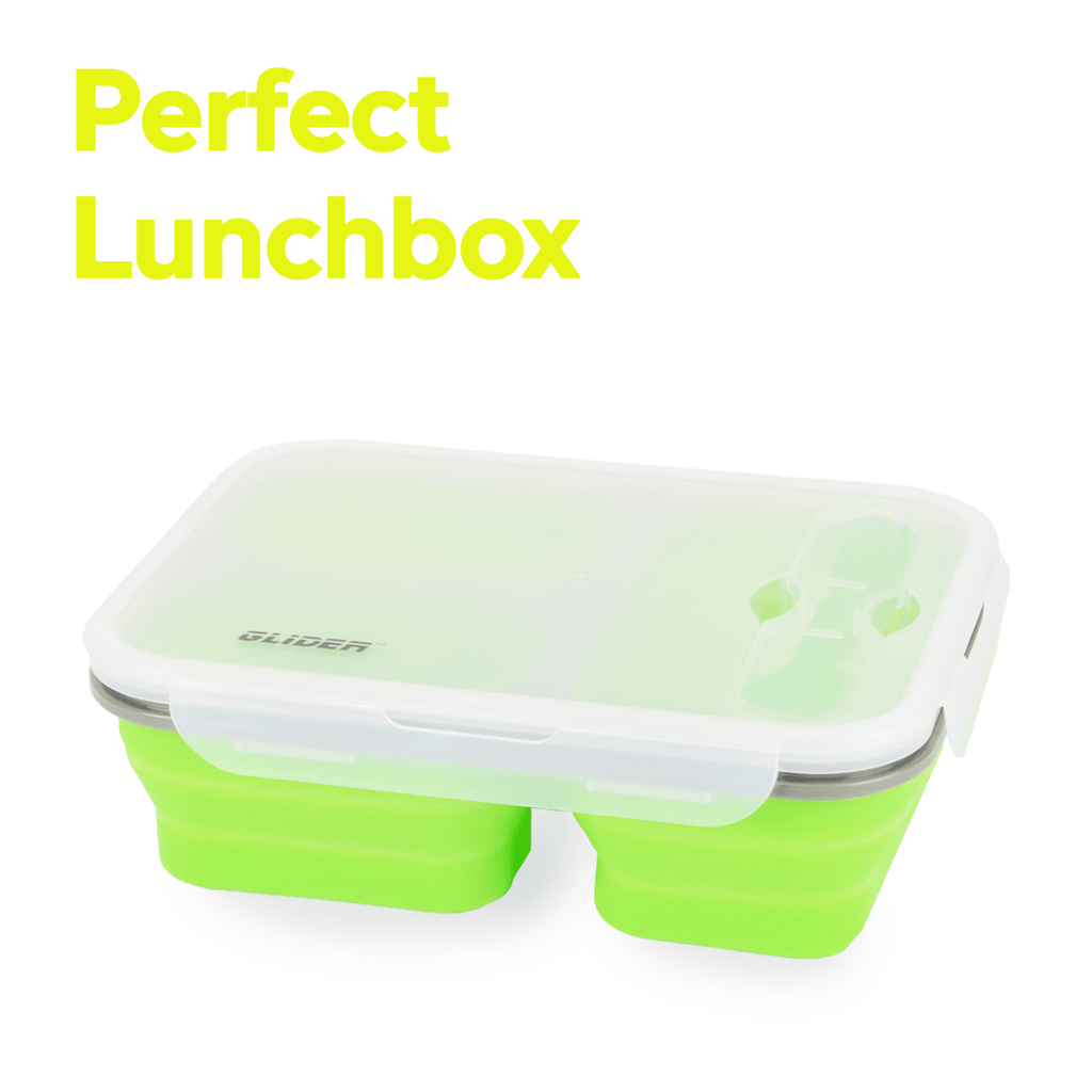 Collapsible Bento Lunch Box Set – Leak-Proof & Airtight