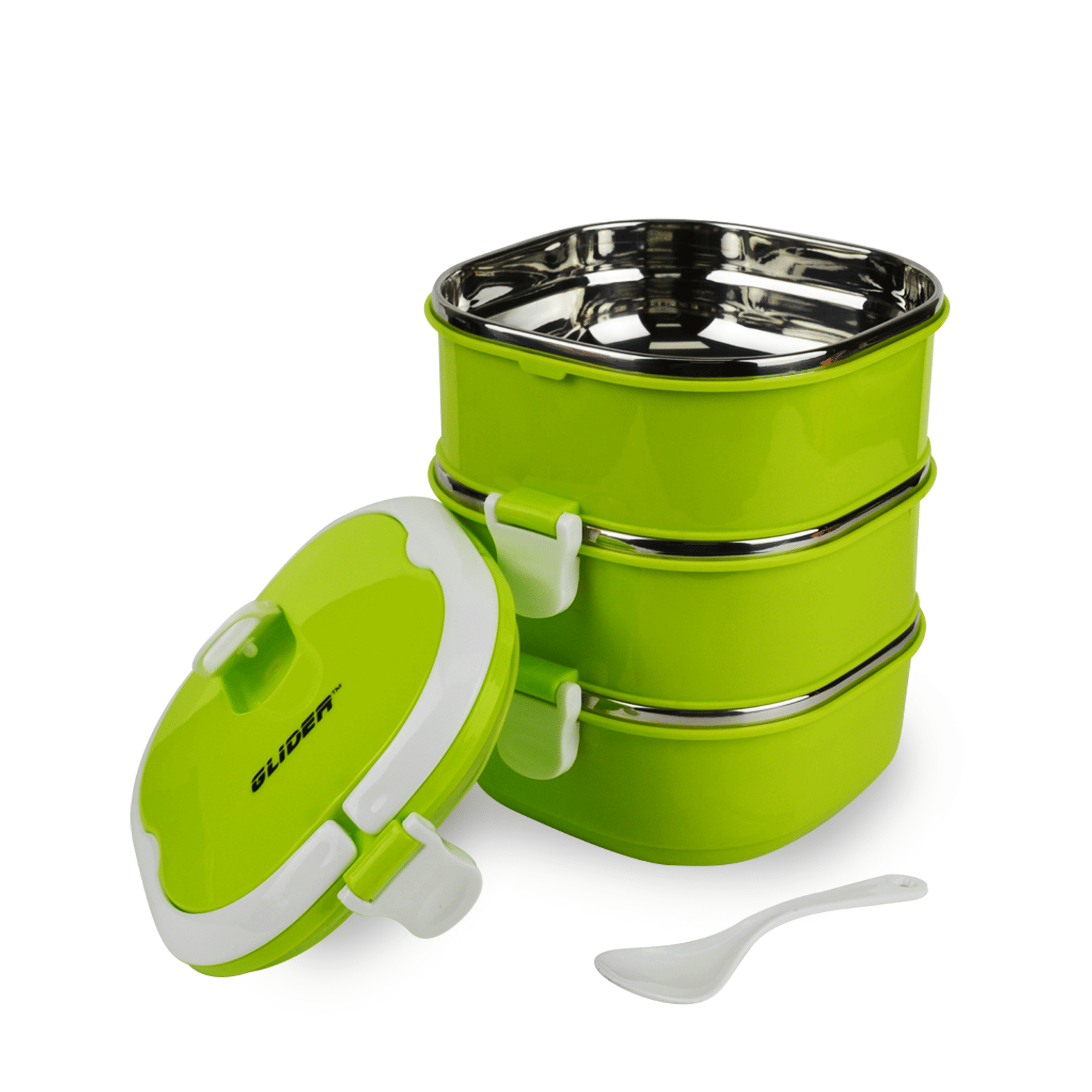 Glider Collapsible Bento Box Set - Leak-Proof Lunch Containers for Work & Travel