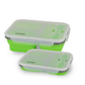 Collapsible Bento Lunch Box Set – Leak-Proof & Airtight