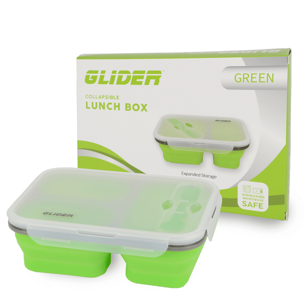 Collapsible Bento Lunch Box Set – Leak-Proof & Airtight