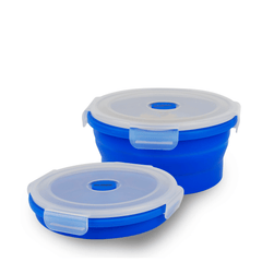 Collapsible Bento Box Set – Leak-Proof Storage for Work, Travel & Outdoor Adventures