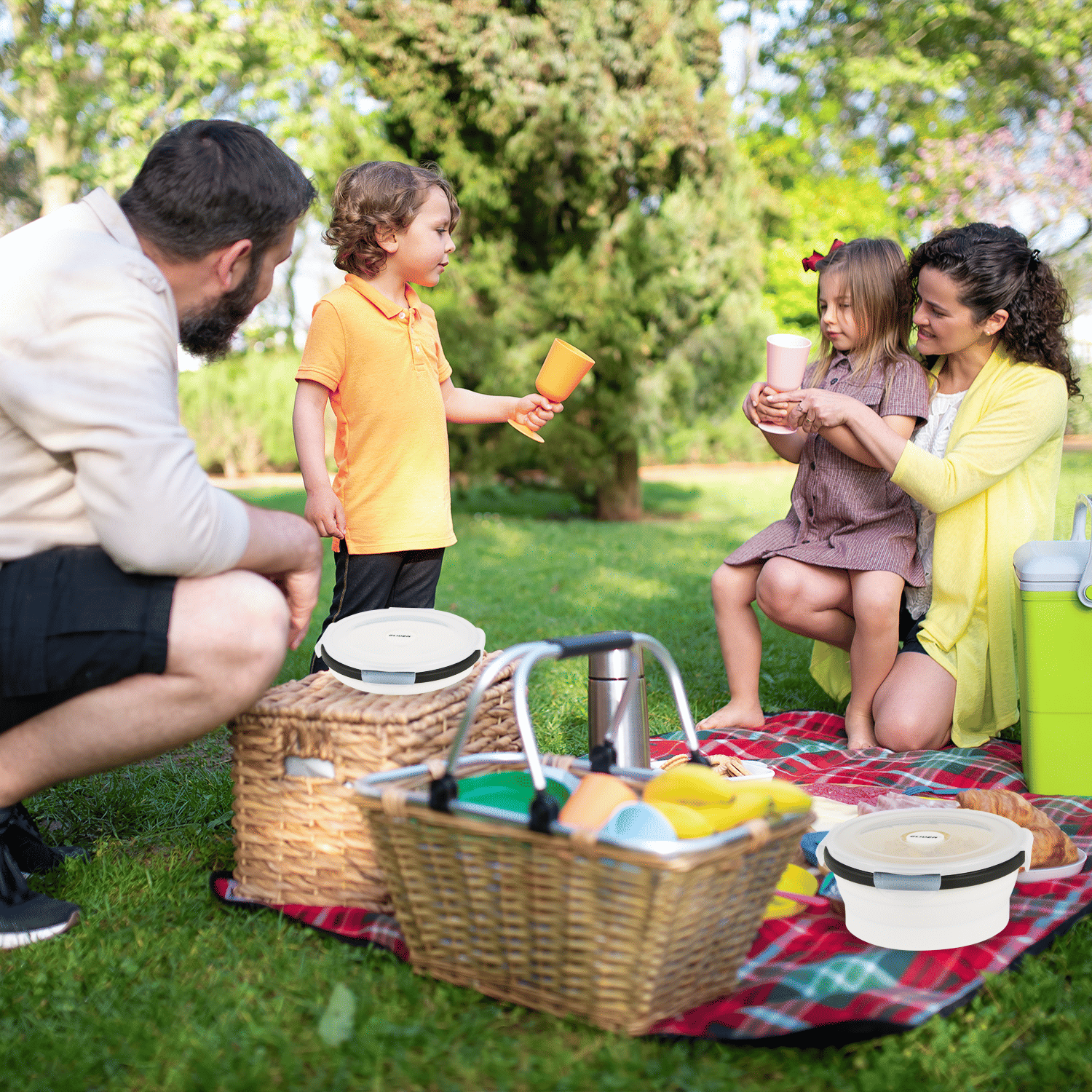 GLIDER S10 Collapsible Bento Lunch Box