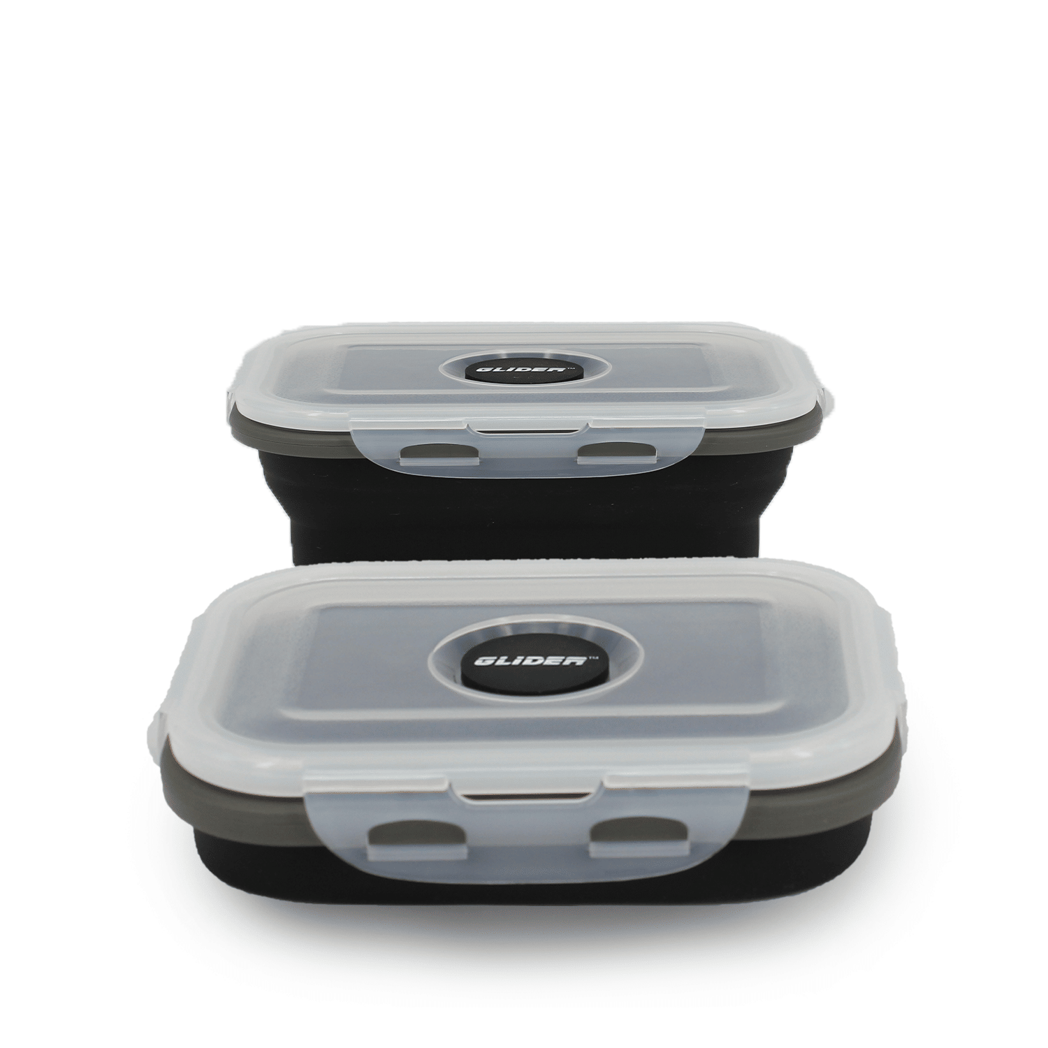 GLIDER S20 Black Bento Premium Lunch Box & Food Storage Container