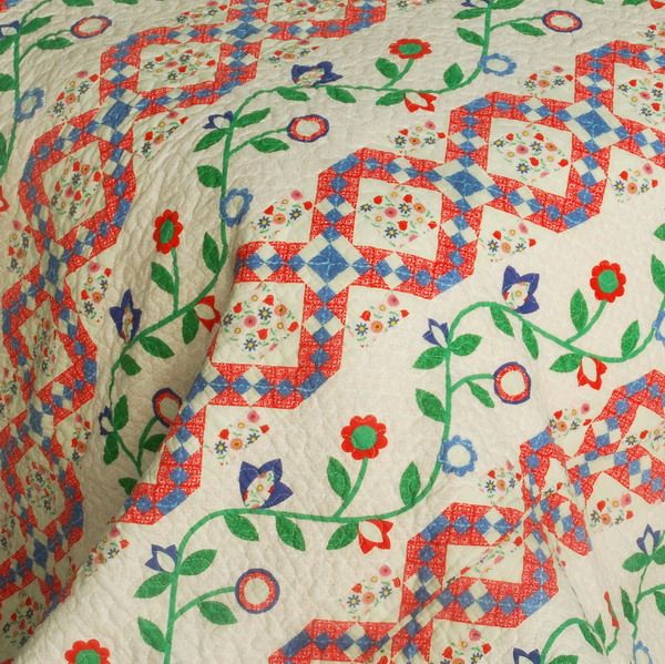 Glitter Reversible Vermicelli-Quilted Bedding Set