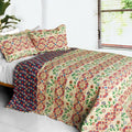 Glitter Reversible Vermicelli-Quilted Bedding Set