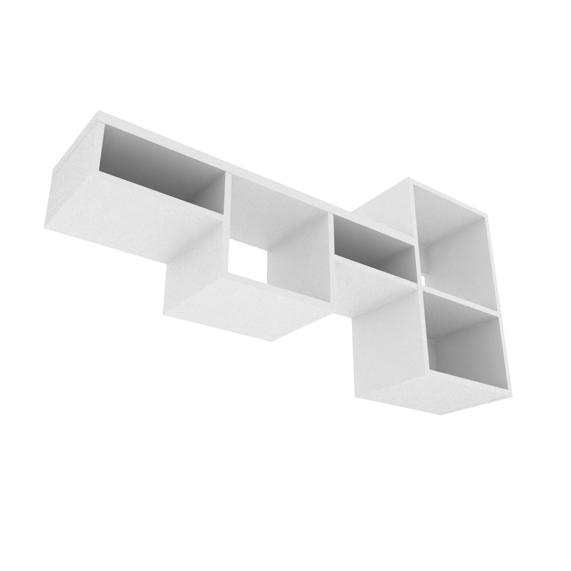 Globe Wall-Mounted Shelf Unit – 5-Tier Floating Shelves for Living Room & Office