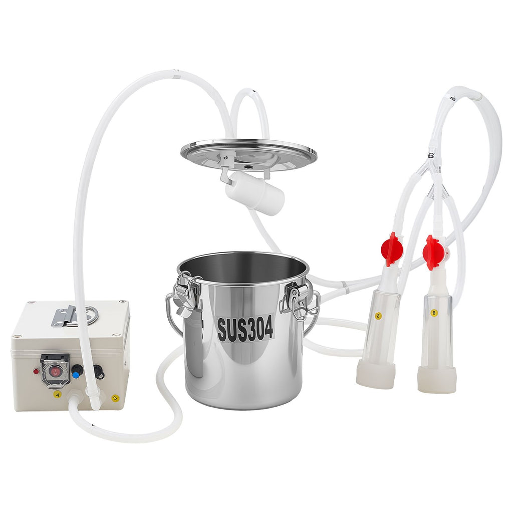Cordless Electric Milking Machine for Goats