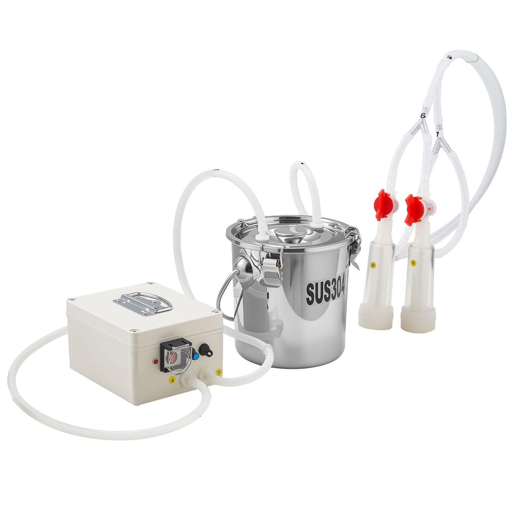 Cordless Electric Milking Machine for Goats