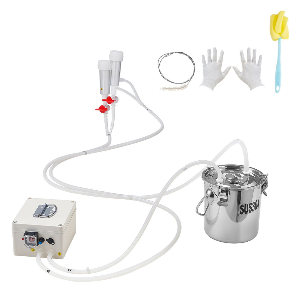 Cordless Electric Milking Machine for Goats