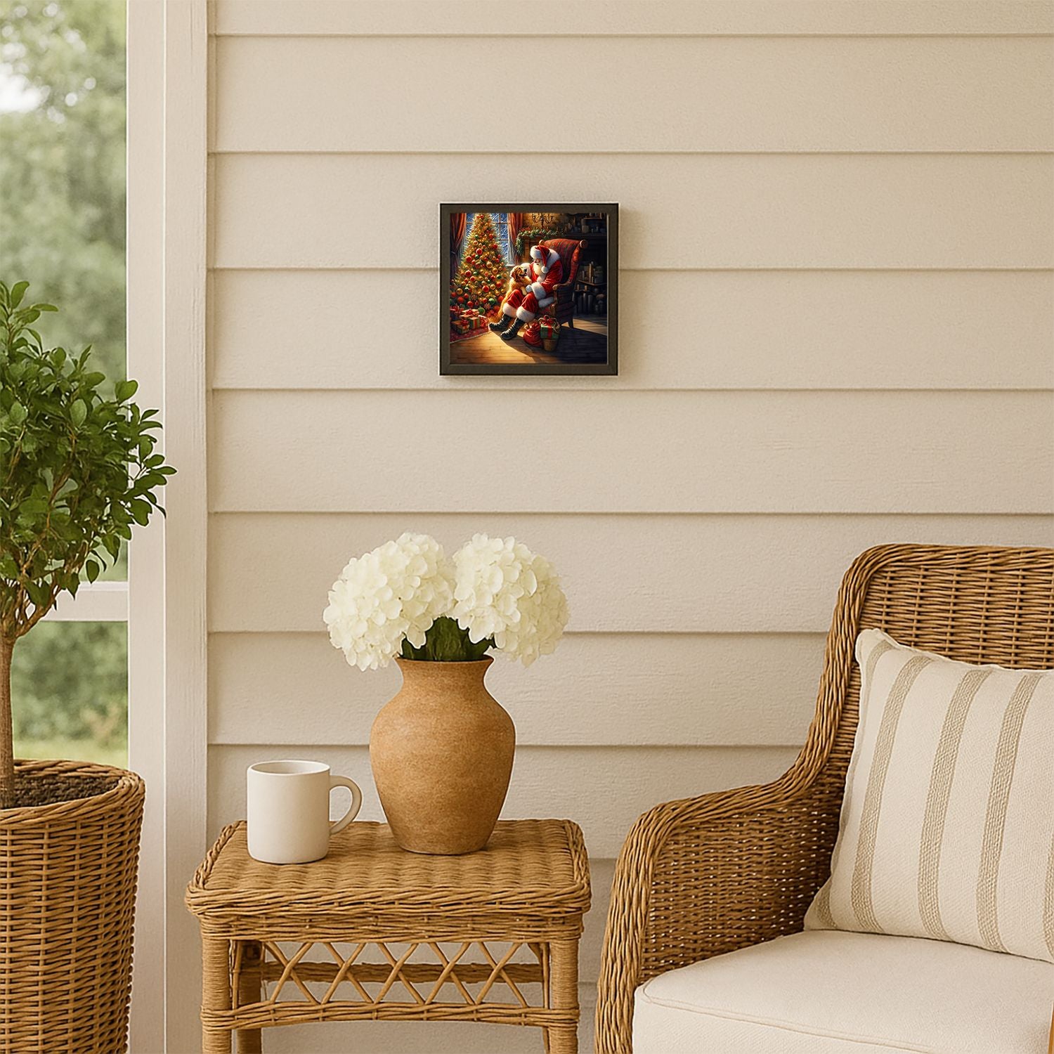 Framed Metal Print Wall Art – Sleek Design for Modern Home Decor