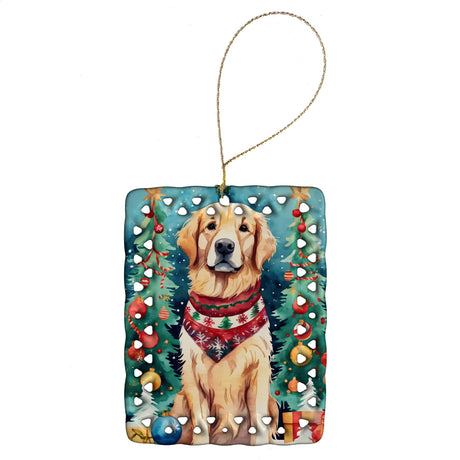 Golden Retriever Christmas Keepsake Ornament