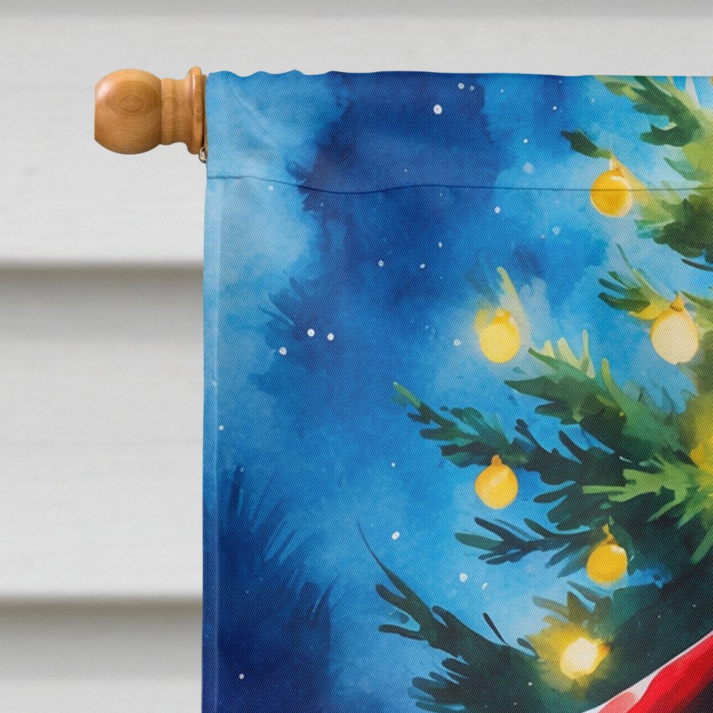 Large Double-Sided Christmas House Flag for Outdoor Holiday Decor