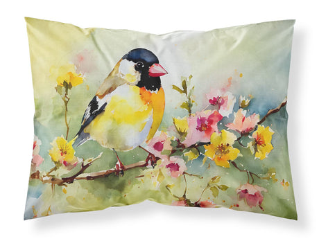 Goldfinch Artwork Standard Pillowcase