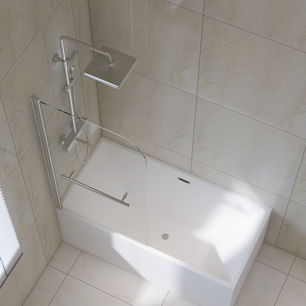 Goodyo Frameless Pivoting Bathtub Screen