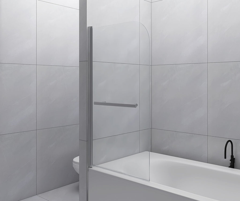 Goodyo Frameless Pivoting Bathtub Screen