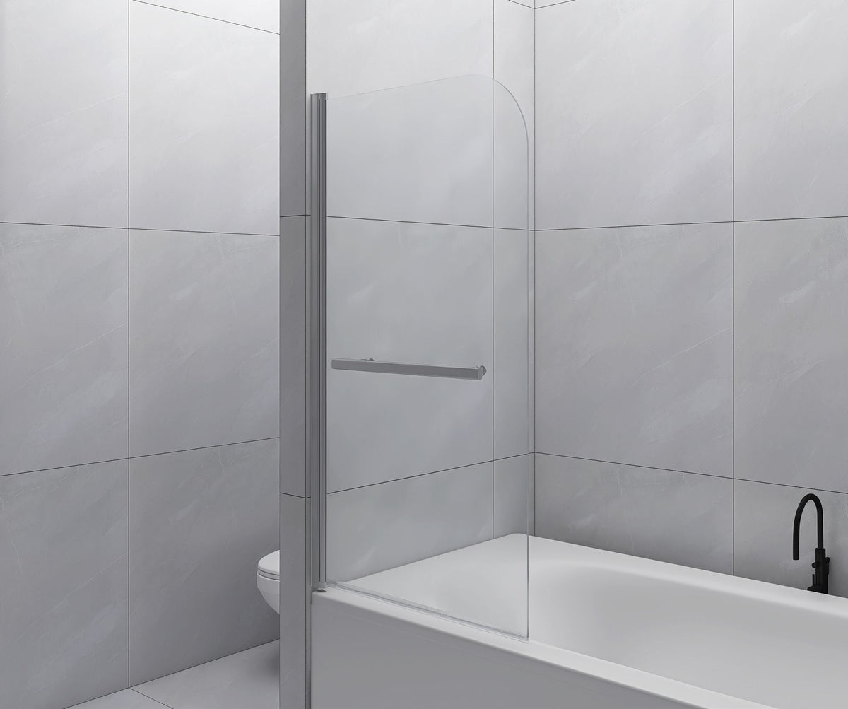 Goodyo Frameless Pivoting Bathtub Screen