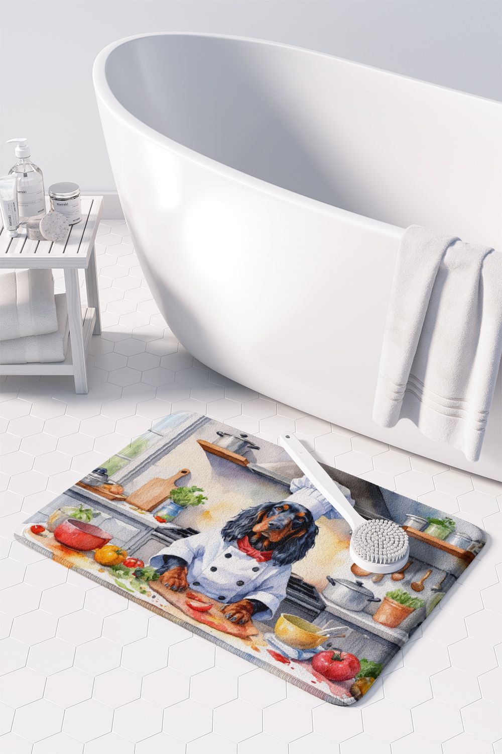 Gordon Setter Chef Cushioned Kitchen Mat