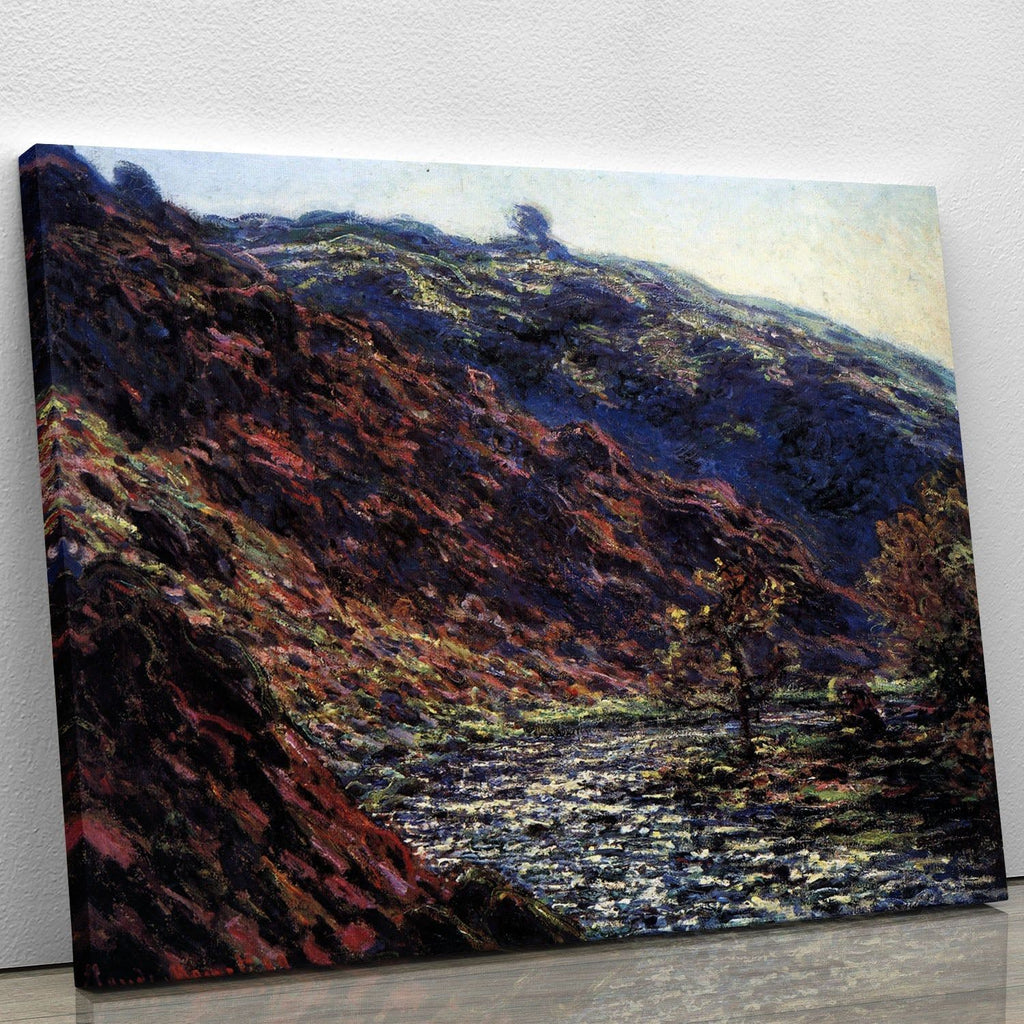 Monet's Gorge of the Petite Creuse Wall Art