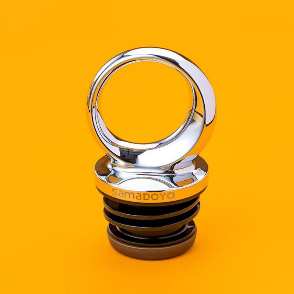 Modern Gourd-Shaped Insulated Travel Tumbler with Straw