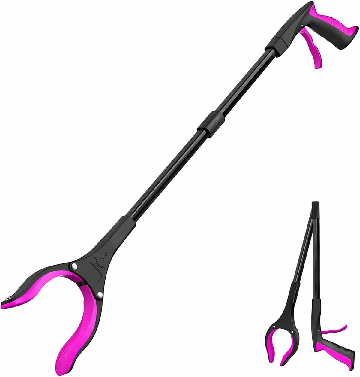 Extra Long Foldable Grabber Reacher Tool for Easy Reach