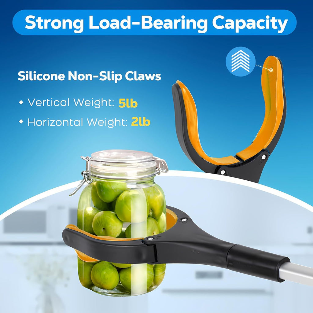 Extra Long Foldable Grabber Reacher Tool for Easy Reach