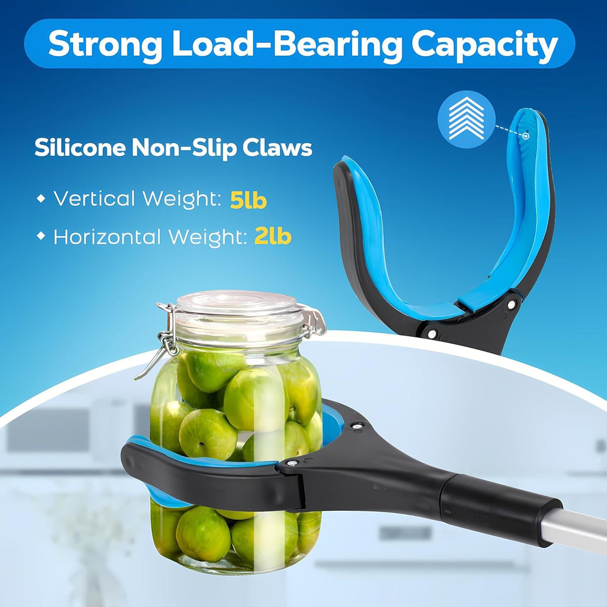 Extra Long Foldable Grabber Reacher Tool for Easy Reach