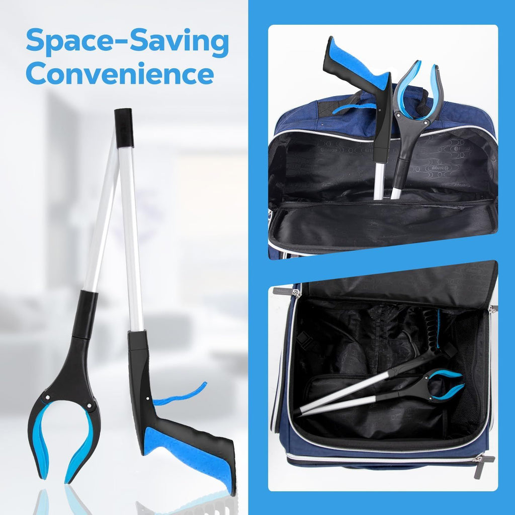 Extra Long Foldable Grabber Reacher Tool for Easy Reach