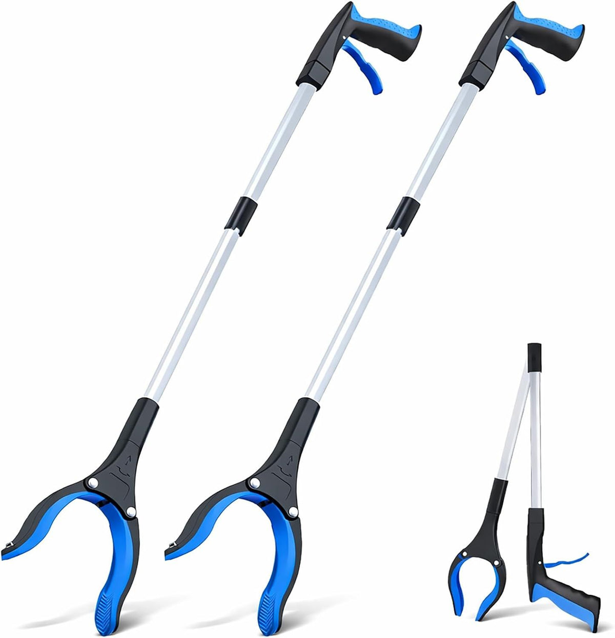 Extra Long Foldable Grabber Reacher Tool for Easy Reach