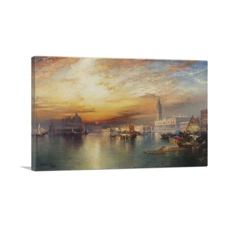 Grand Canal Venice Canvas Wall Art