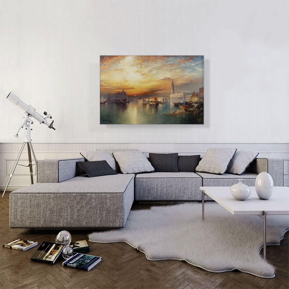 Grand Canal Venice Canvas Wall Art