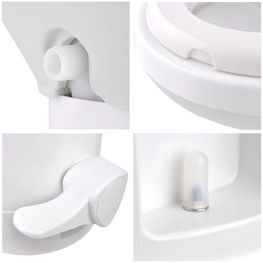 Pedal Gravity Flush Toilet for RV and Camper Comfort