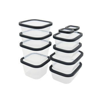 Reusable Food Storage Container Set for Home and Picnics