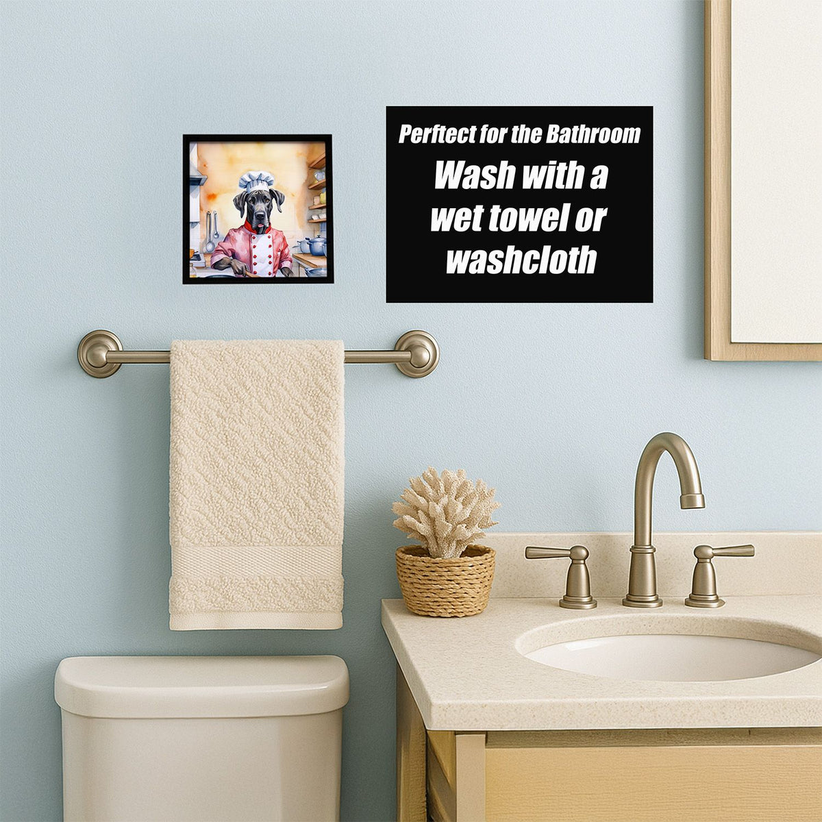 Great Dane The Chef Framed Wall Art