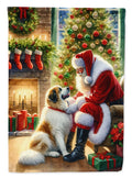 Santa Claus Garden Flag – Vibrant Double-Sided Outdoor Decor