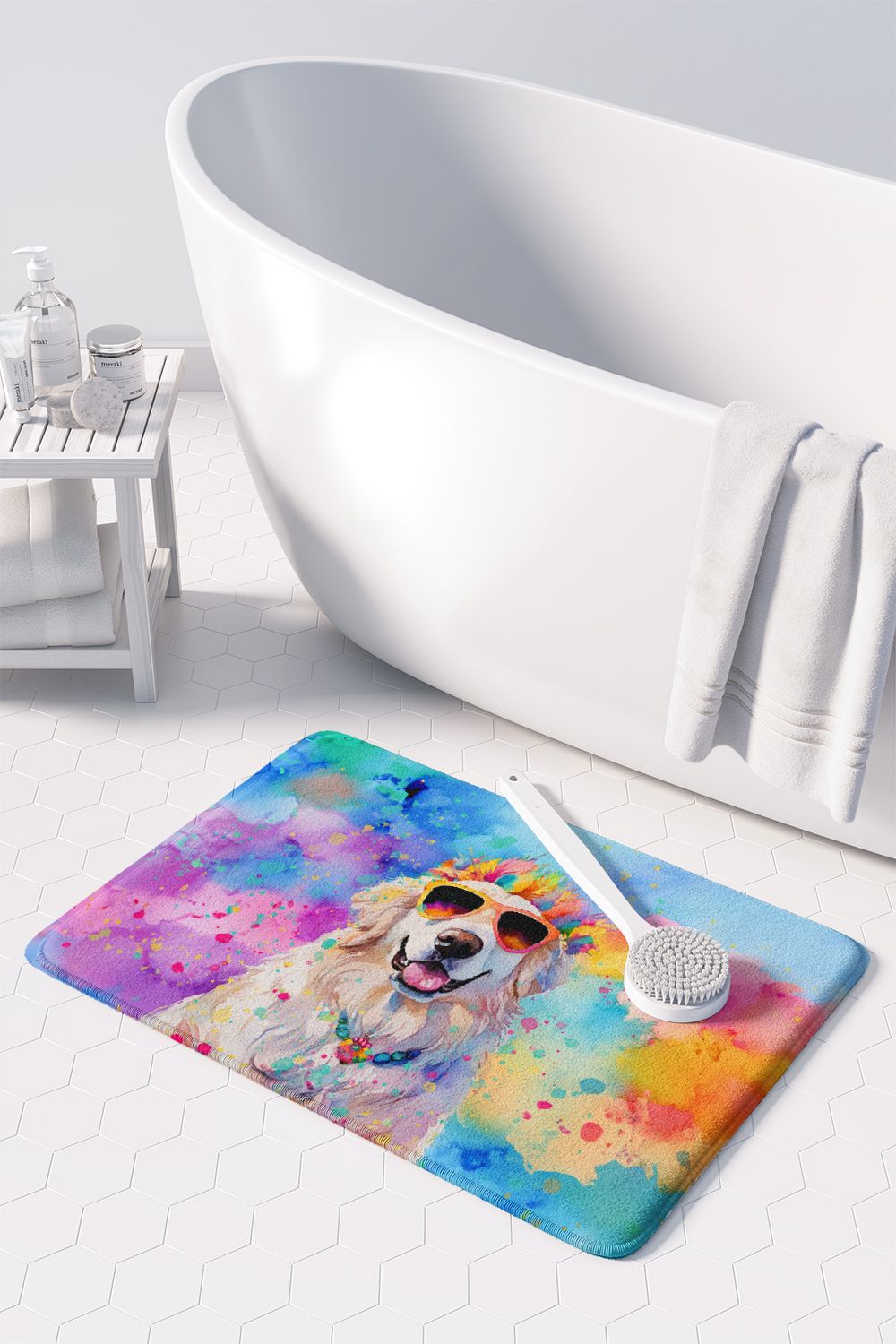 Great Pyrenees Hippie Dawg Memory Foam Mat