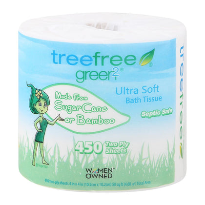 Green 2 Soft, Strong and Fragrance-Free Bath Tissue