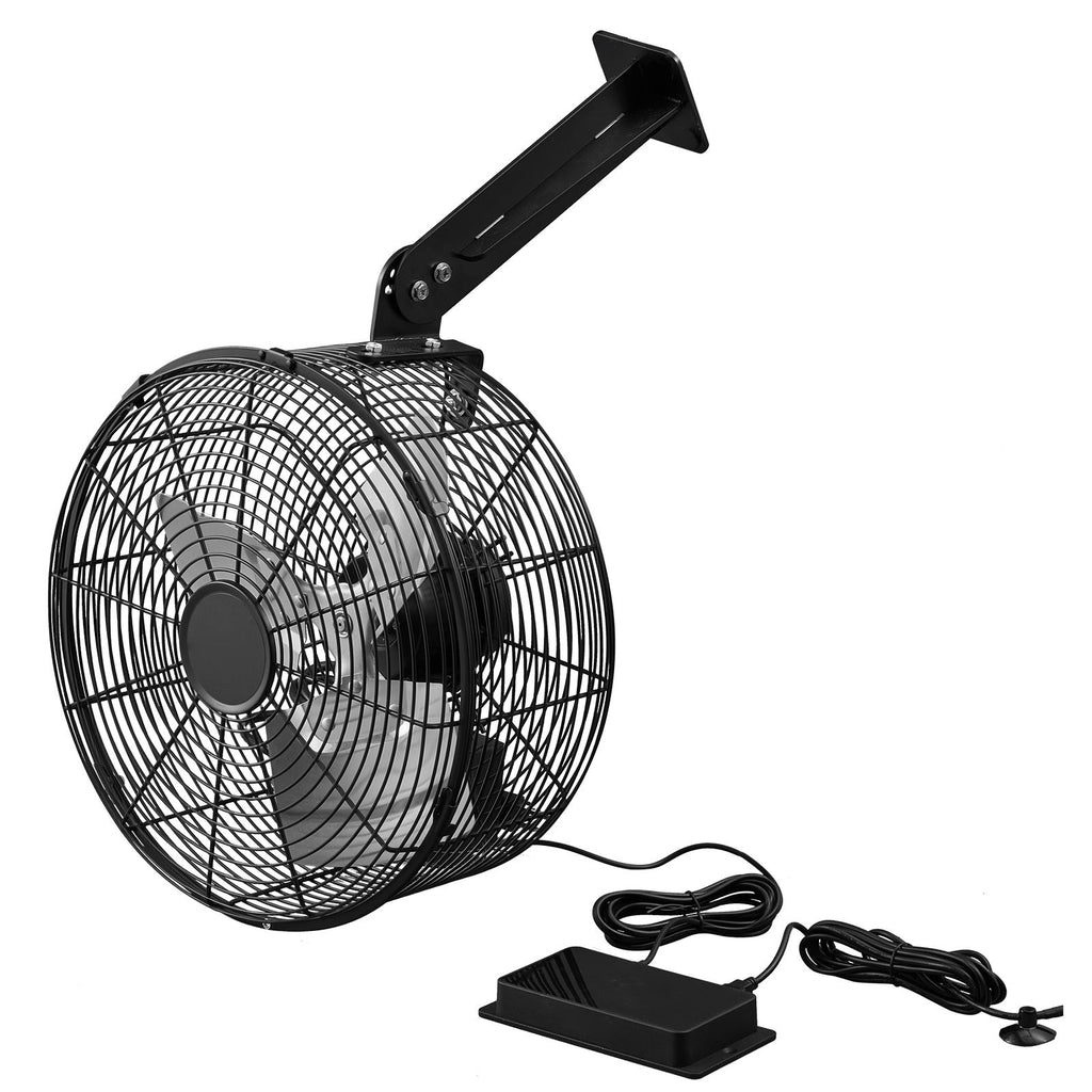 Greenhouse Air Circulation Fan, 1800 CFM, 10 Speeds, Auto Temperature & Humidity Control