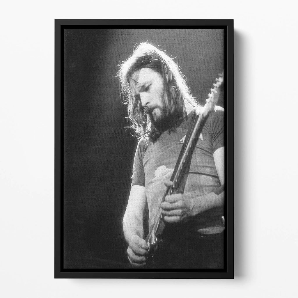 David Gilmour Floating Framed Wall Art