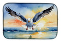Gull Flying Low Dish Drying Mat – Absorbent & Non-Slip