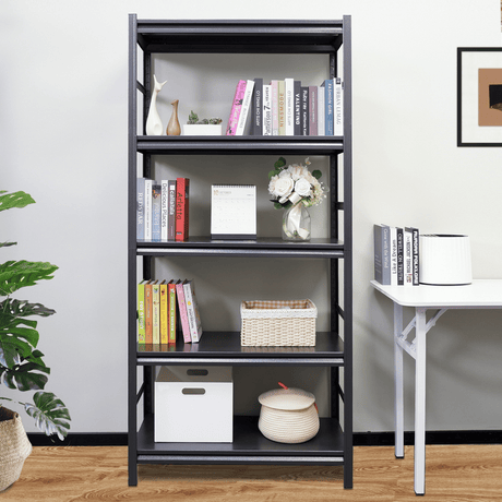 Five-Tier Adjustable Shelving for Utility Storage